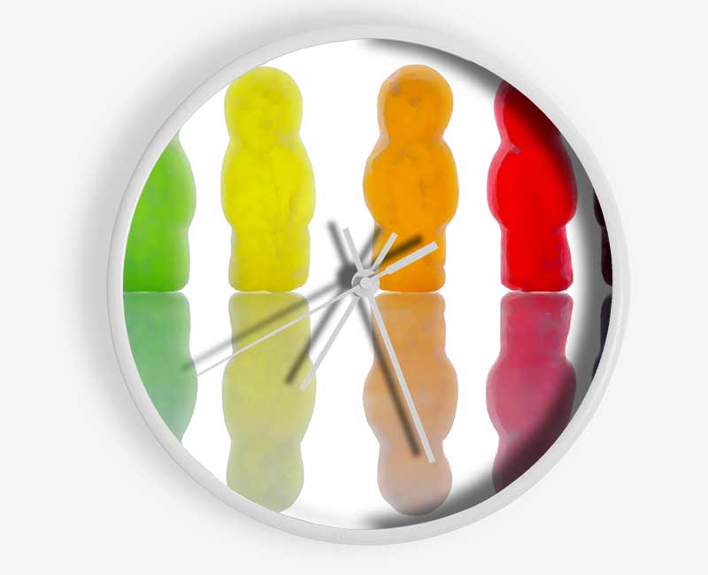 Jelly Baby March Clock - Wallart-Direct UK