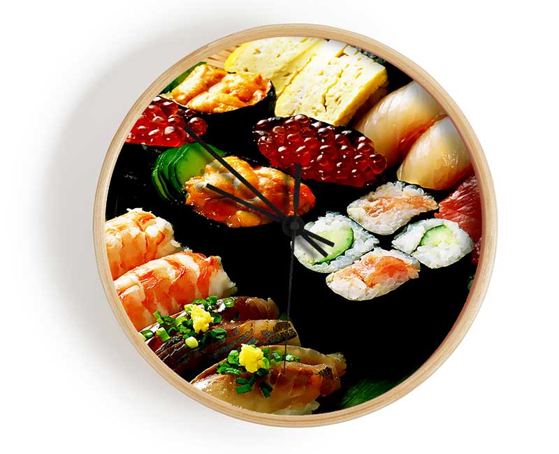 Sushi Bar Clock - Wallart-Direct UK