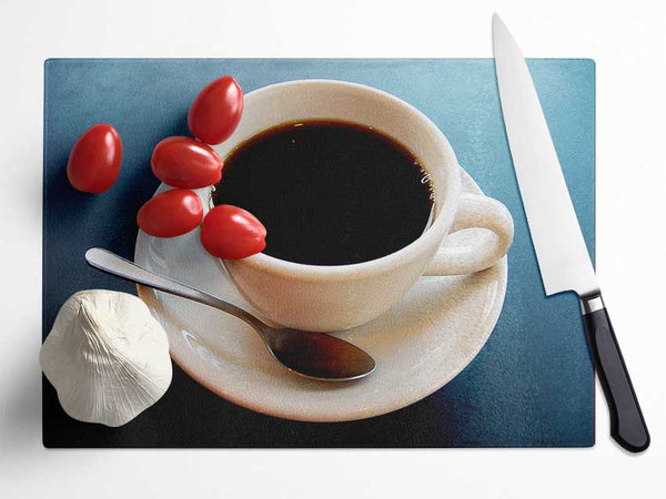 Morning Espresso Glass Chopping Board