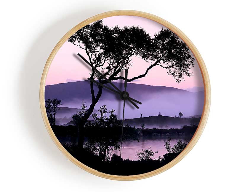 Lakeside Tree Clock - Wallart-Direct UK