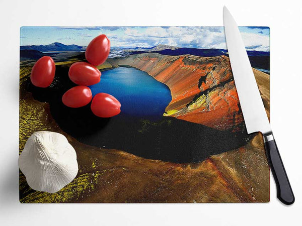 Arctic Volcanic Glass Chopping Board