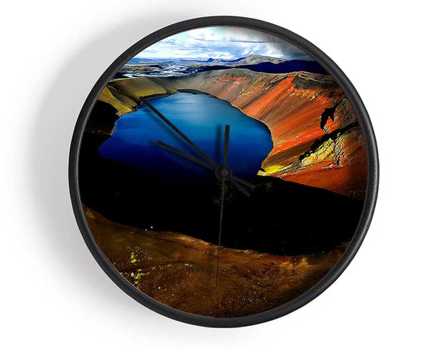 Arctic Volcanic Clock - Wallart-Direct UK