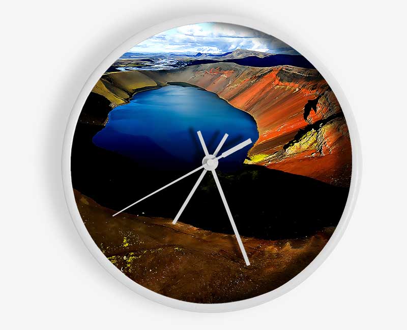 Arctic Volcanic Clock - Wallart-Direct UK