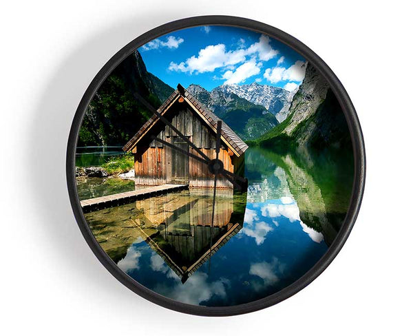 German Landscapes Clock - Wallart-Direct UK