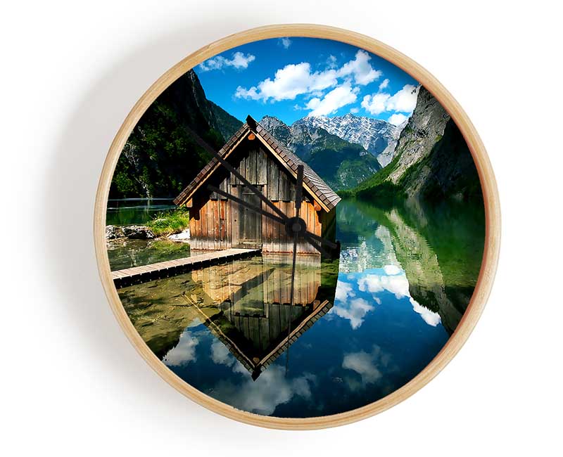 German Landscapes Clock - Wallart-Direct UK