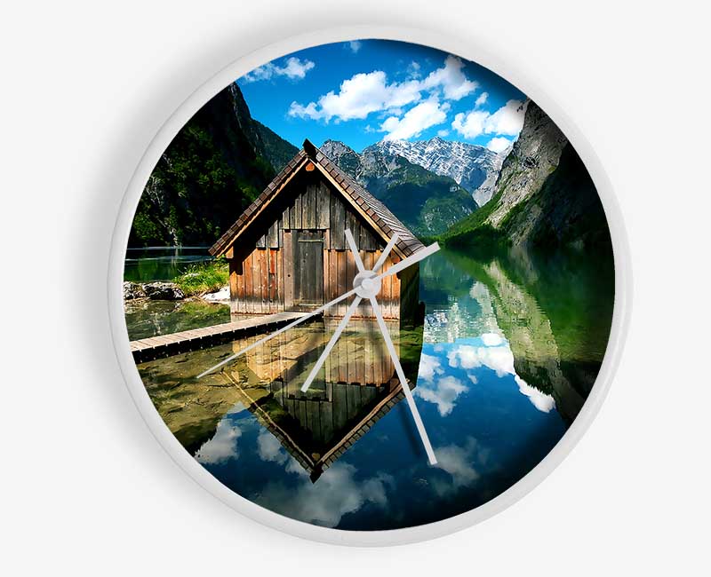 German Landscapes Clock - Wallart-Direct UK