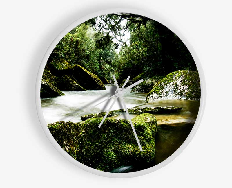 The River Flow Clock - Wallart-Direct UK