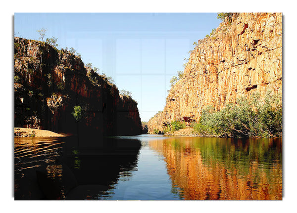 River Canyon Reflection