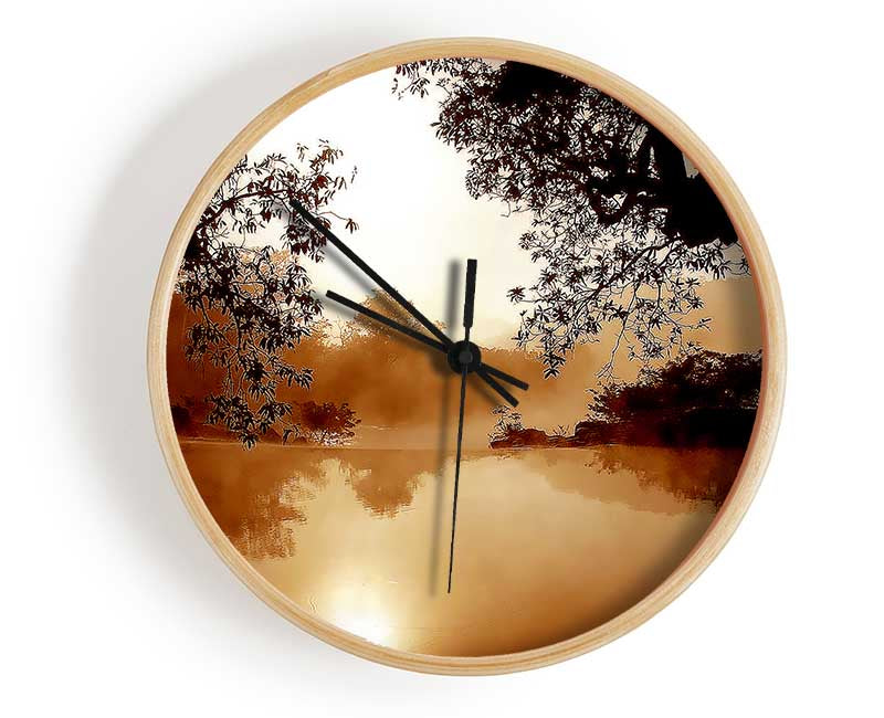 Cocoa Bay Clock - Wallart-Direct UK