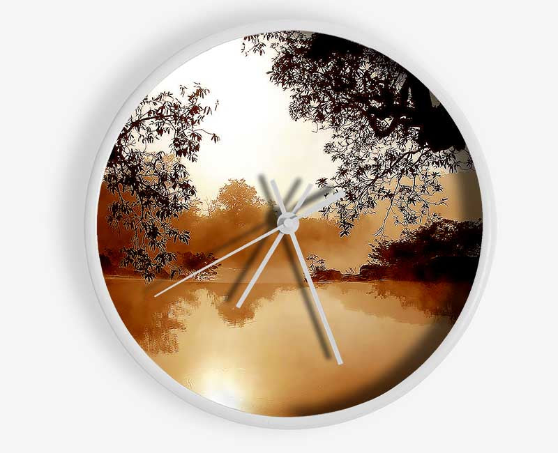 Cocoa Bay Clock - Wallart-Direct UK