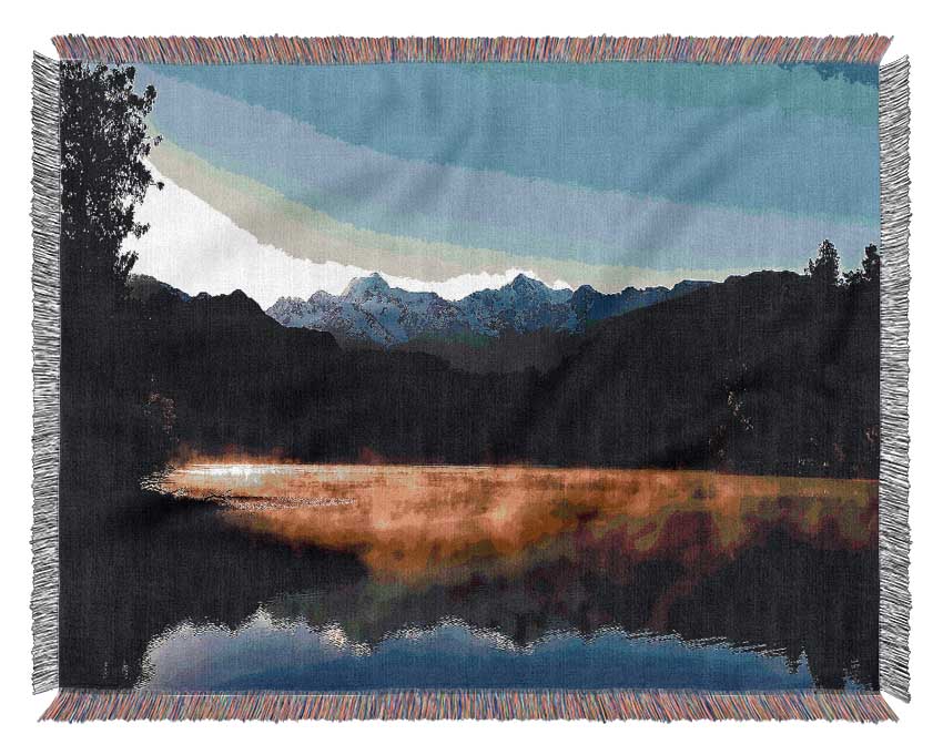 Reflections Of The Sky Woven Blanket