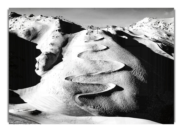 Les Deux Alpes Bw