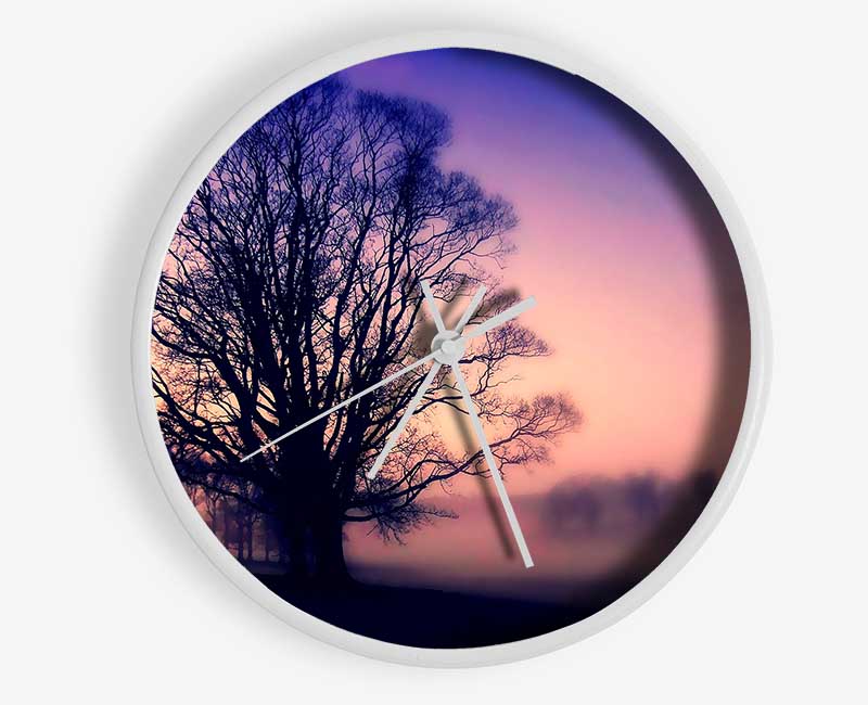 Scots Mist Clock - Wallart-Direct UK