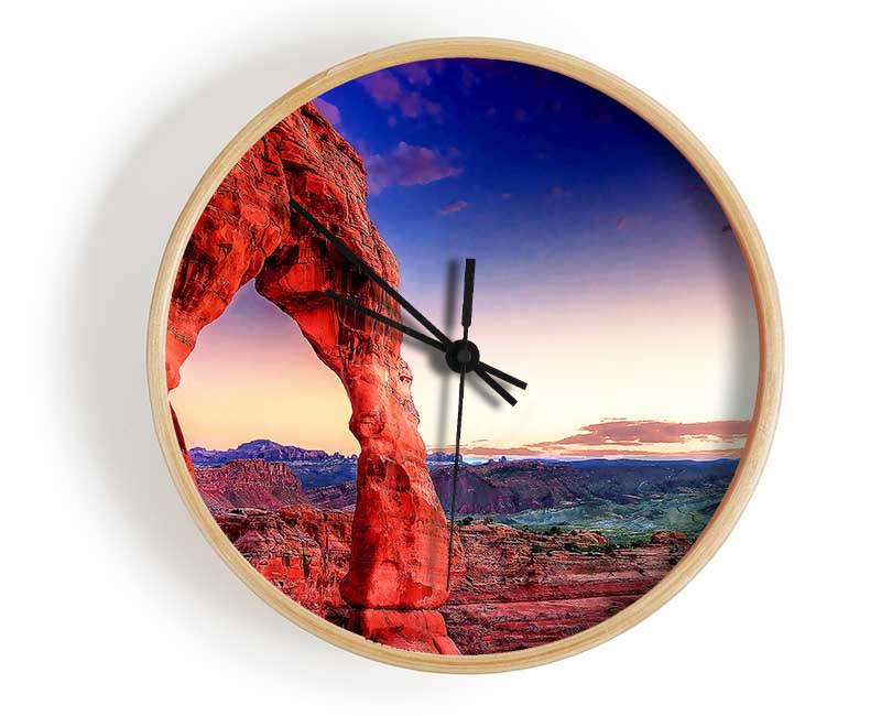 Moab Utah United States Clock - Wallart-Direct UK