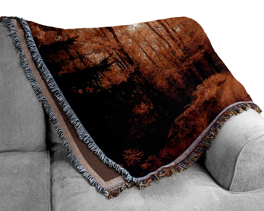 Mountain Path Woven Blanket