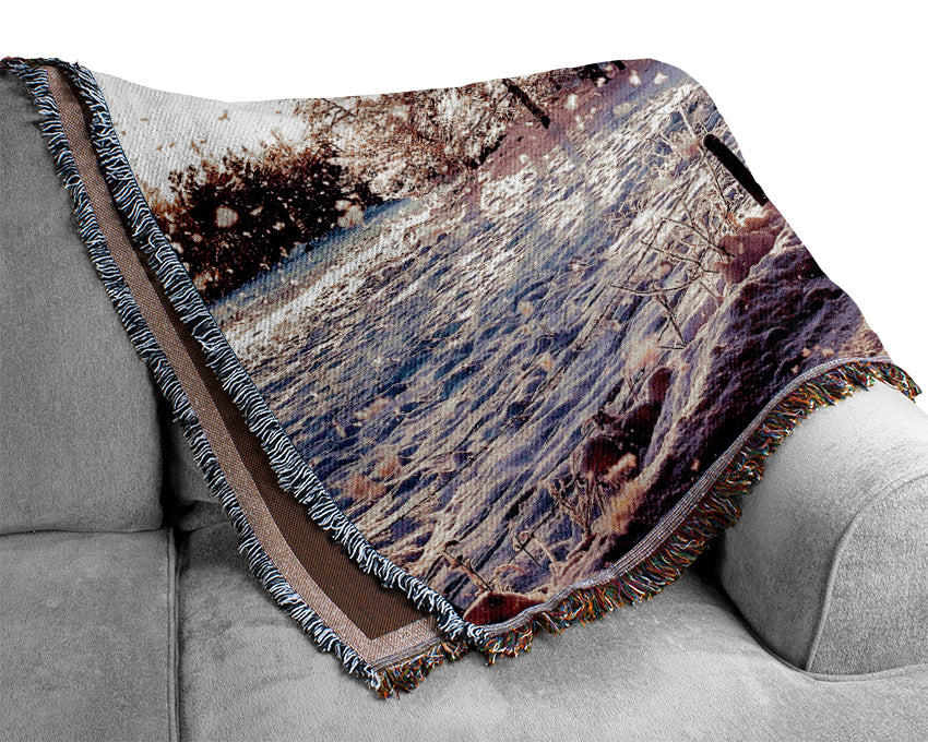 Pathway Winter Woven Blanket