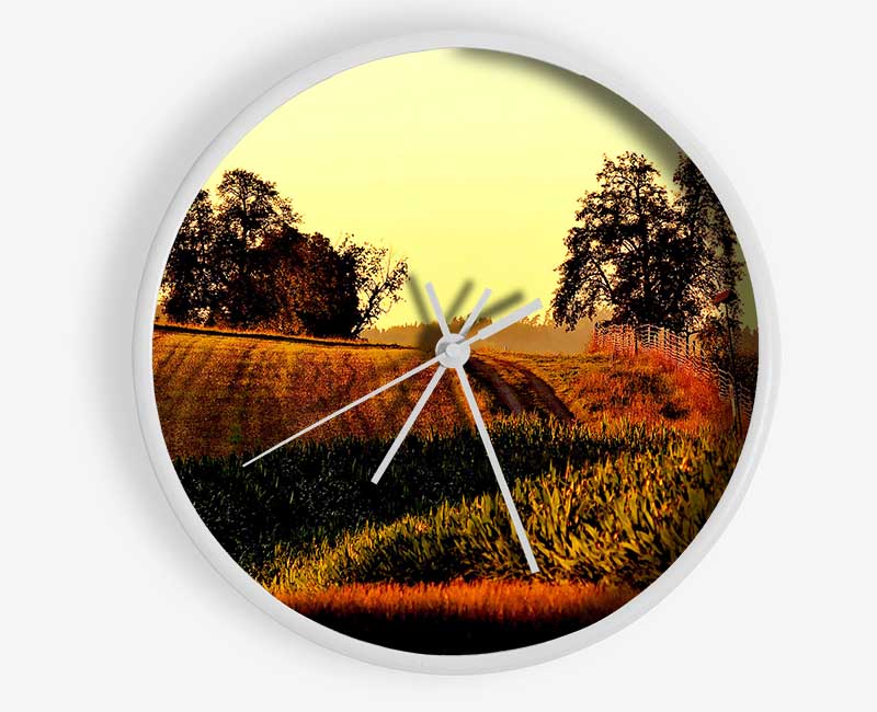 Summer Day Clock - Wallart-Direct UK