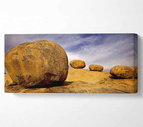 Eroded Granite Boulders Erongo Mountains Namibia