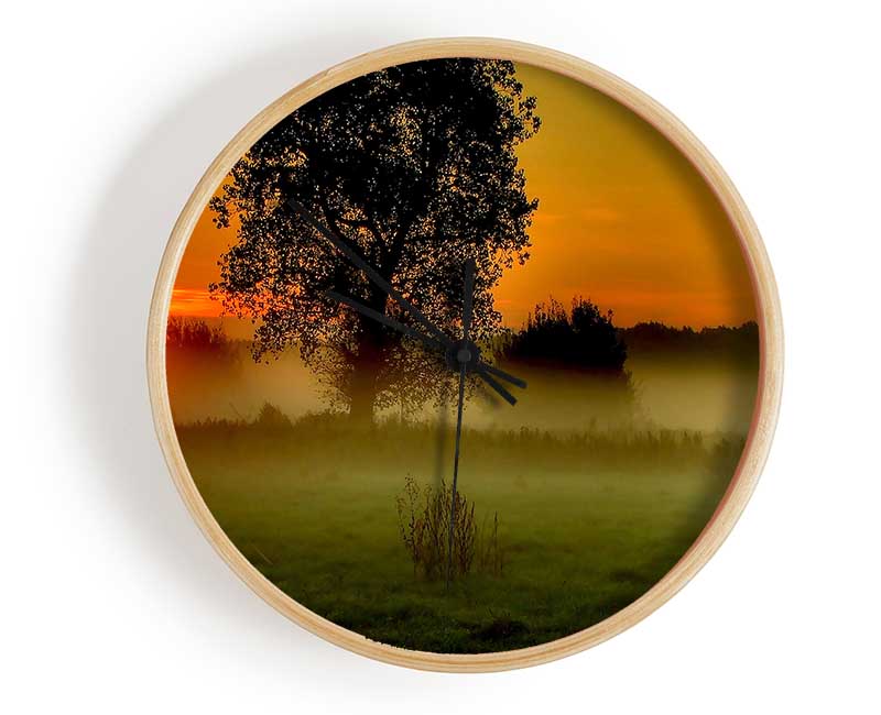 Morning Moment Clock - Wallart-Direct UK