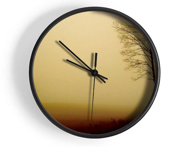 Naked Trees Clock - Wallart-Direct UK