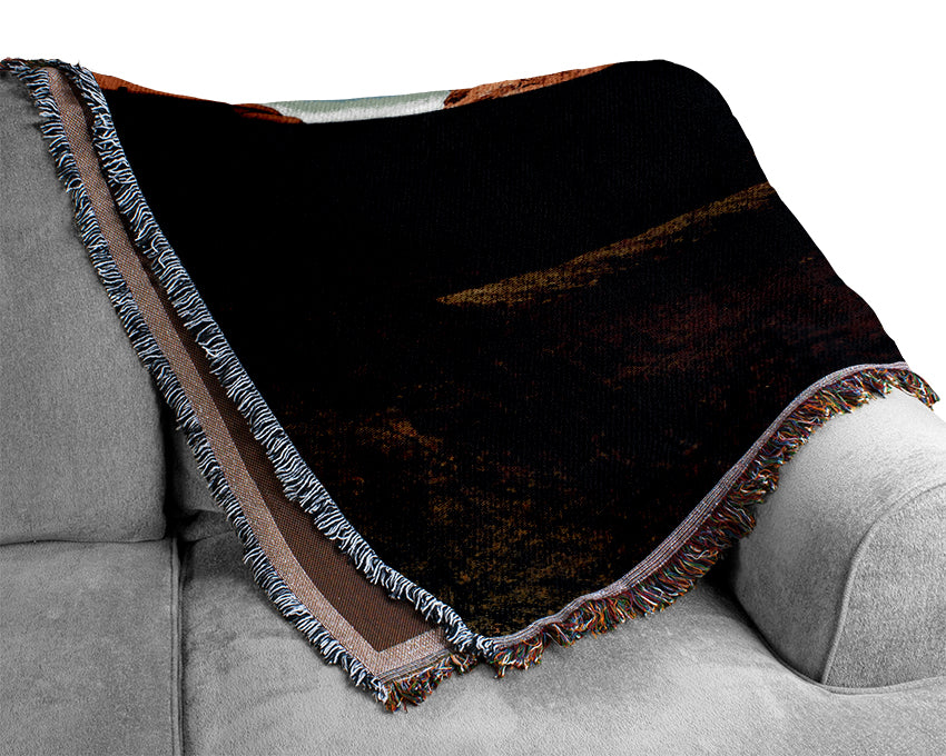 Arch Rock Night Woven Blanket