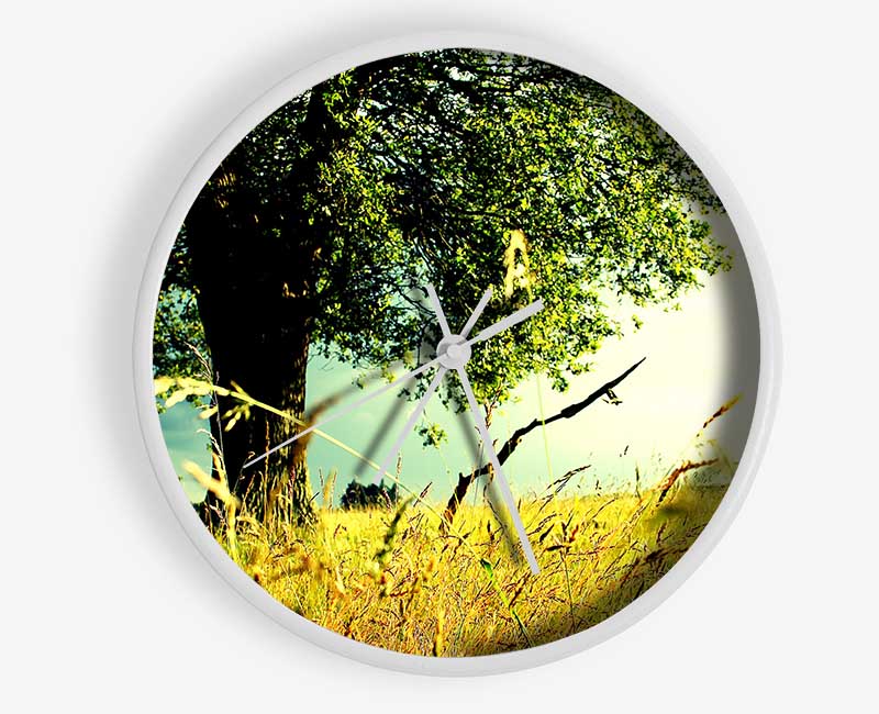 Summer Field Clock - Wallart-Direct UK