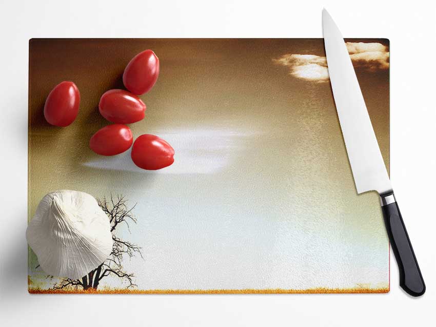 Lone Tree Glass Chopping Board