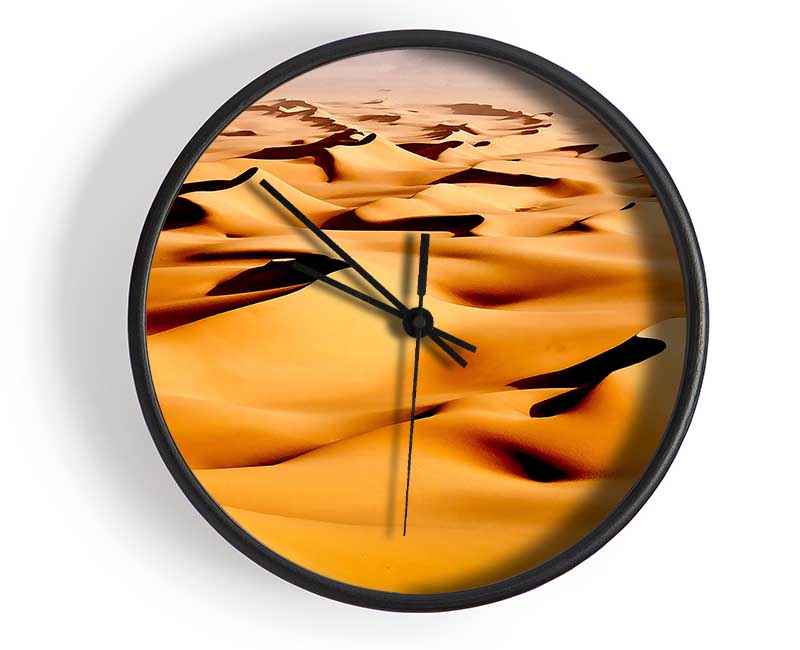 Desert Sand Dunes Clock - Wallart-Direct UK