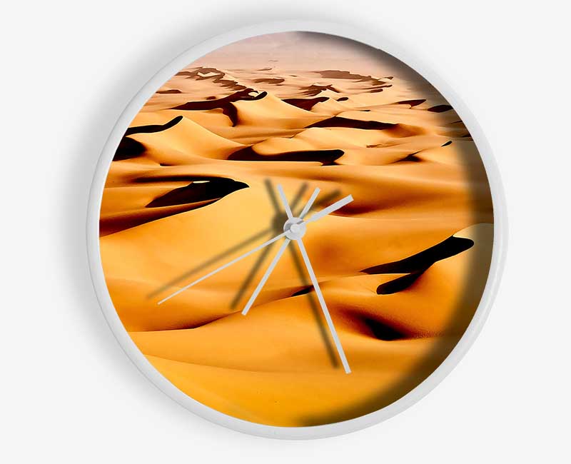 Desert Sand Dunes Clock - Wallart-Direct UK