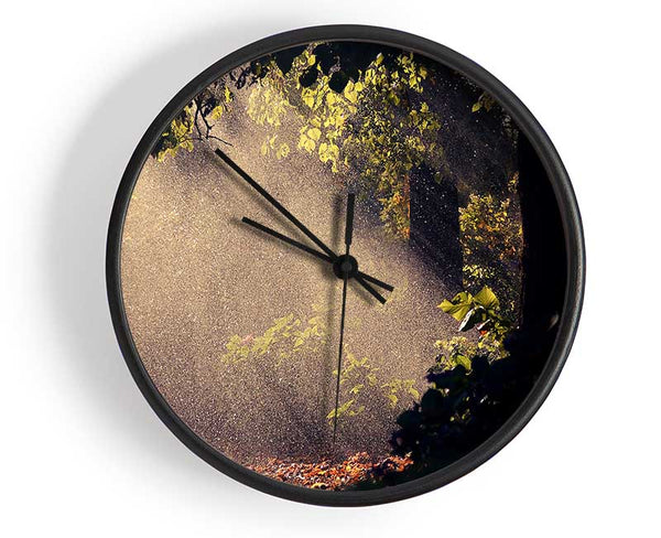 Summer Rain Forest Clock - Wallart-Direct UK