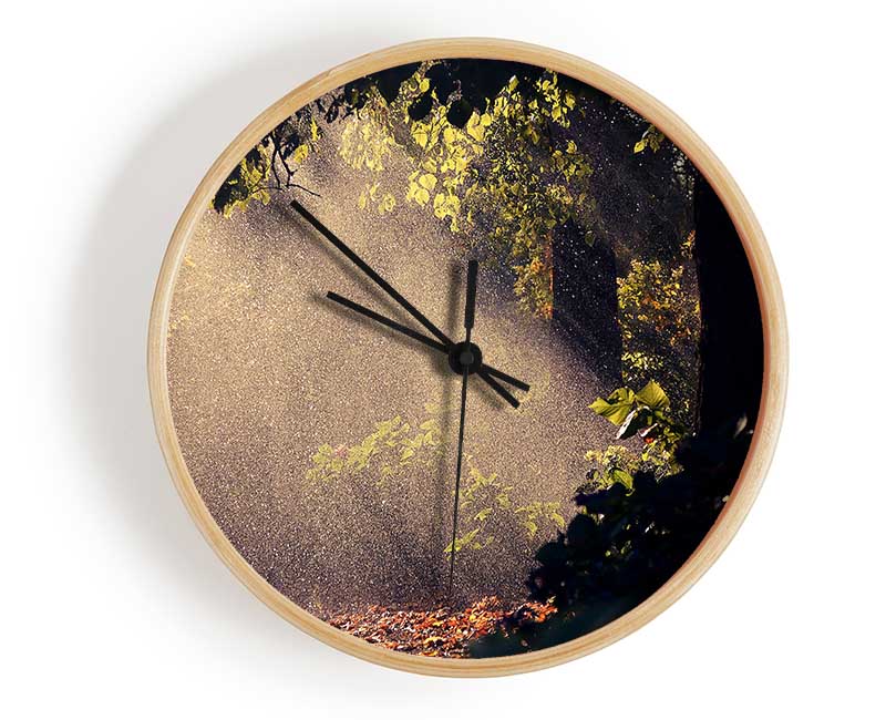 Summer Rain Forest Clock - Wallart-Direct UK