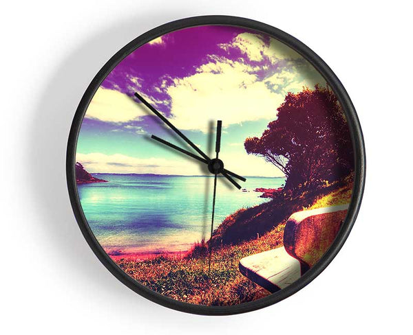 Take In The View Clock - Wallart-Direct UK