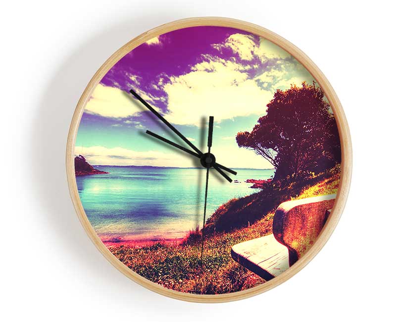 Take In The View Clock - Wallart-Direct UK