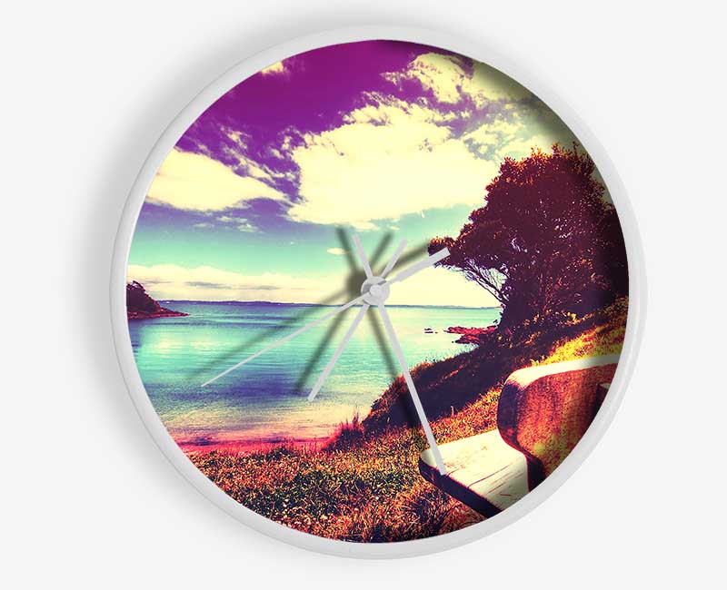 Take In The View Clock - Wallart-Direct UK