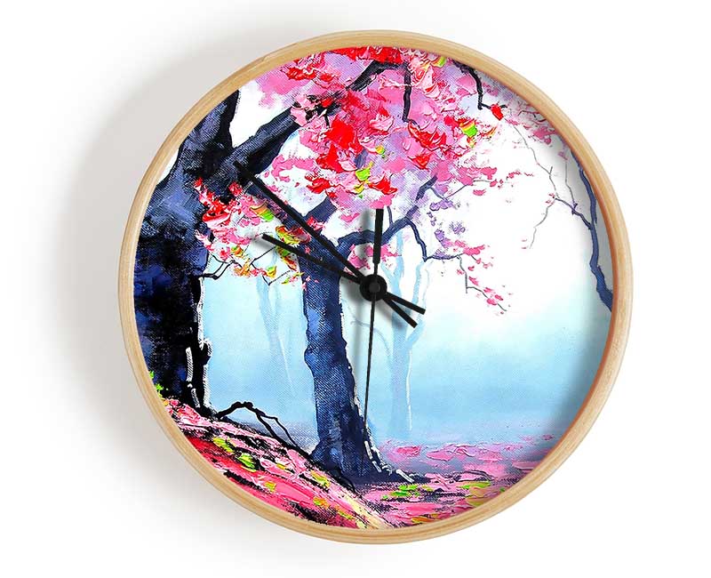 Spring Painting Clock - Wallart-Direct UK