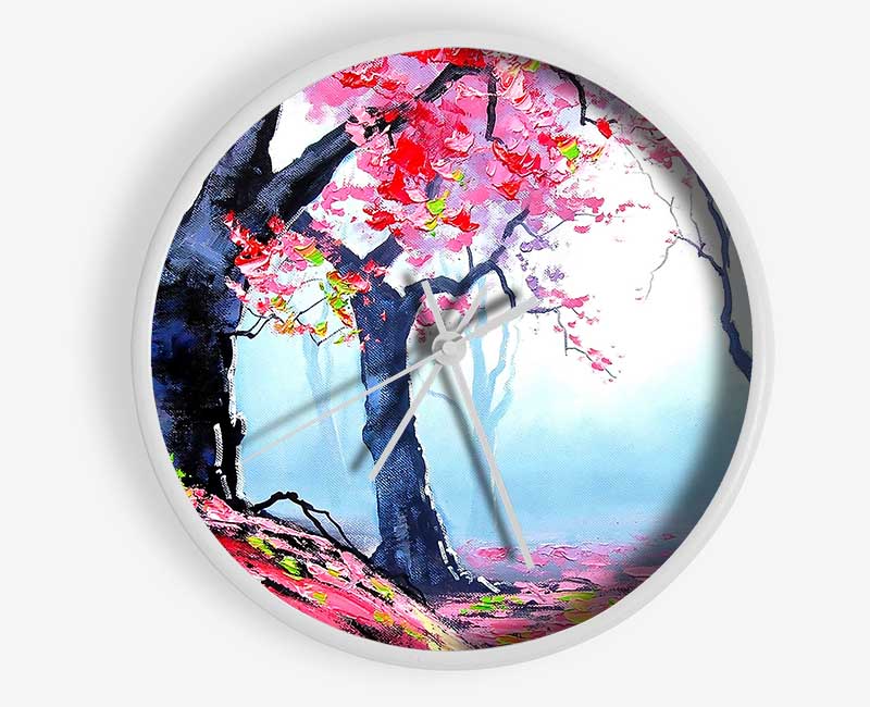 Spring Painting Clock - Wallart-Direct UK