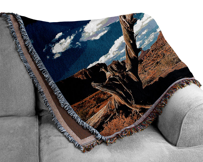 Monument Valley Arizona Woven Blanket