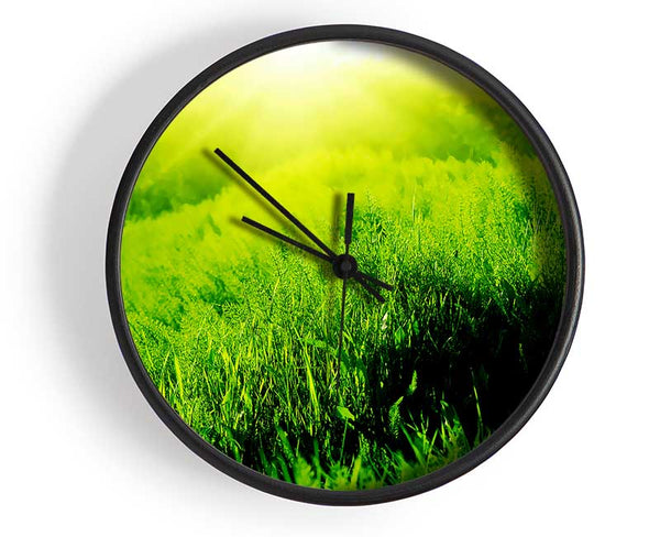 Sunbeam Meadow Clock - Wallart-Direct UK