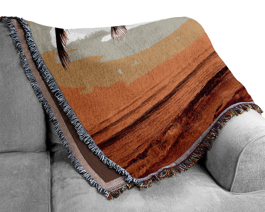 Beach Paradise Woven Blanket