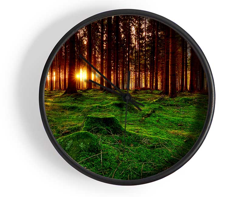 Beyond The Trees Clock - Wallart-Direct UK