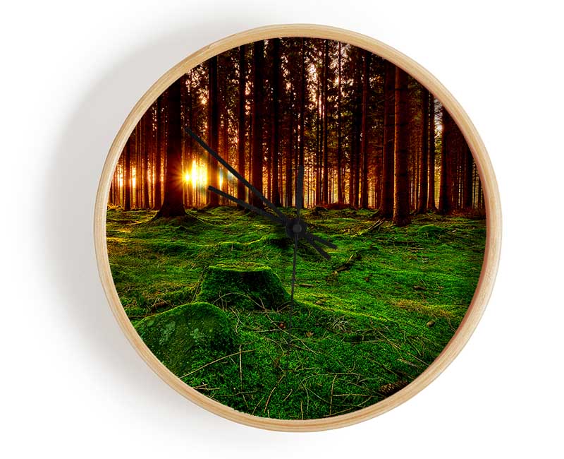 Beyond The Trees Clock - Wallart-Direct UK