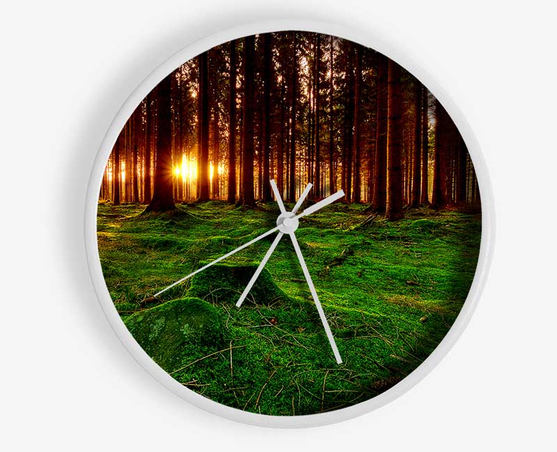 Beyond The Trees Clock - Wallart-Direct UK