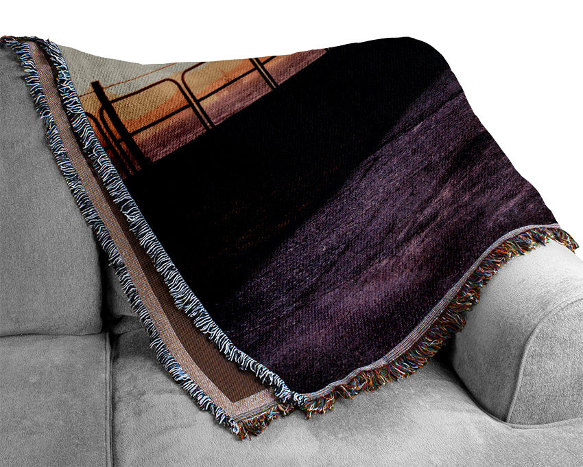 The Oceans Boardwalk Woven Blanket