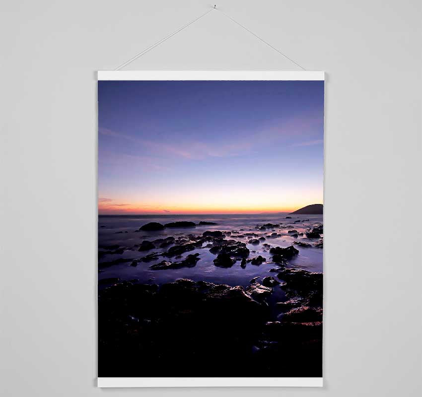 Ocean Rocks At First Light Hanging Poster - Wallart-Direct UK