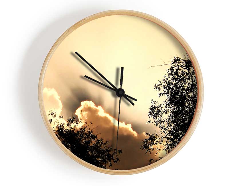 Heavens Sunrays Clock - Wallart-Direct UK