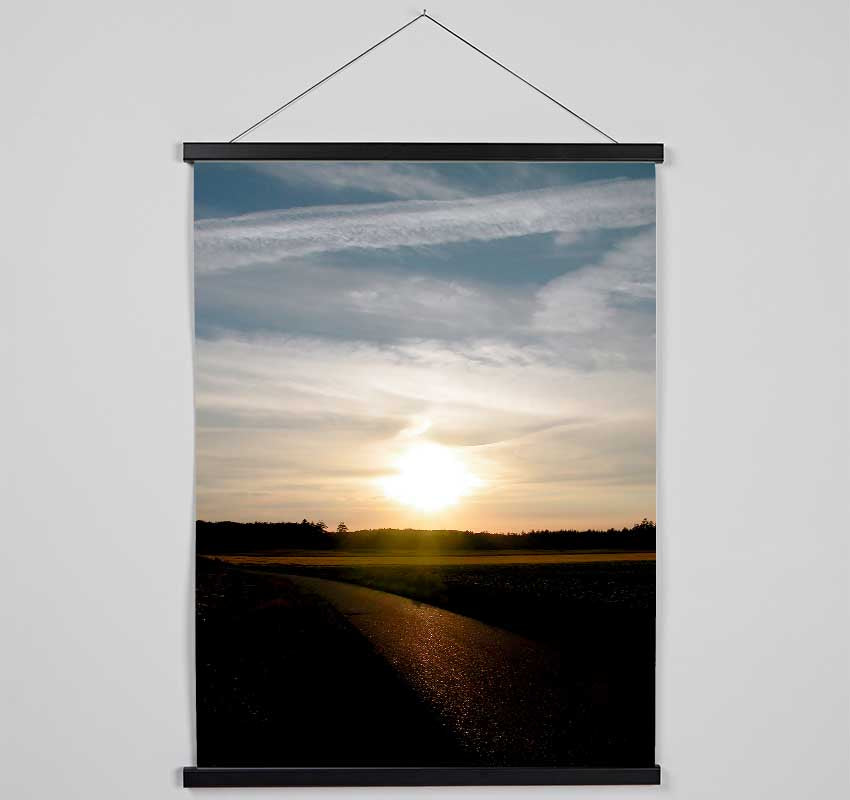 Road To The Sun Hanging Poster - Wallart-Direct UK