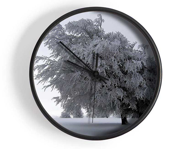 In The Dead Of Winter Clock - Wallart-Direct UK