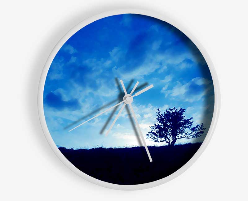 Morning Tree Clock - Wallart-Direct UK