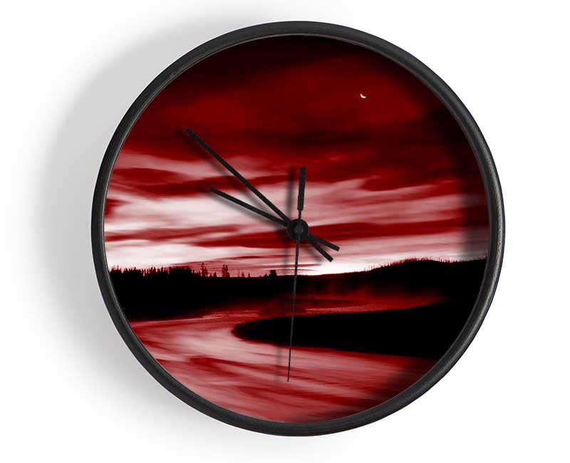 Red River Storms Clock - Wallart-Direct UK