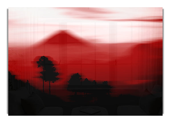 Red Pyramid Blur